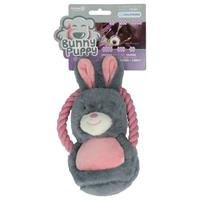 bunnypuppy Bunny Puppy Ropey Swing - Hondenspeelgoed - 27x13x6 cm Grijs Roze