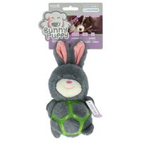 bunnypuppy Bunny Puppy Puppy Strappy - Hondenspeelgoed - 26x13x7 cm Grijs Roze
