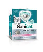 Sanicat Strong Clumps - Kattenbakvulling - Babypoeder - 10Â L