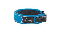 Hunter - Collar Divo - Hondenhalsband, lightblue /grijs