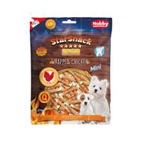 Nobby Starsnack Barbeque Wrapped Chicken Mini - 375 g
