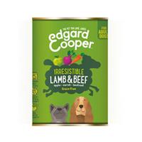 Edgard & Cooper Adult - Lam & Rund - 6 x 400 g blikken