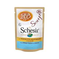 Schesir Katzensuppe - Thunfisch & Tintenfisch - 20 x 85 g