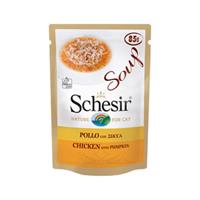 Schesir Katzensuppe - Huhn & Kürbis - 20 x 85 g