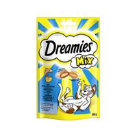Dreamies Katzensnack Mix - Lachs & Käse - 60 g