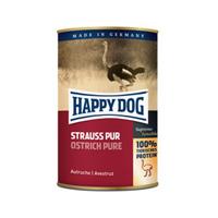 Happy Dog Strauß Pur - struisvogelvlees - 12x400g