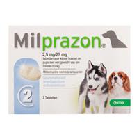 Milprazon kleine hond (2,5 mg) - 2 tabletten