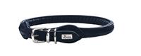 hunter Hondenhalsband Round & Soft Donkerblauw