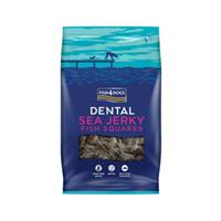 Fish4Dogs Dental - Sea Jerky Fish Sqaures - 115 g