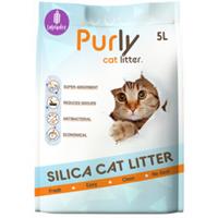 Purly Silica Katzenstreu Lavendel 5 Liter (2,2kg)