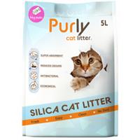 Purly silica kattengrit Baby Powder 5 liter (2,2kg)