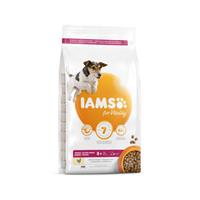 IAMS for Vitality Senior kleine & mittelgroße Rassen Huhn Hundefutter 3 kg