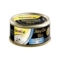 GimCat ShinyCat Filet - Thunfisch - 24 x 70 g