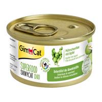 GimCat Superfood ShinyCat Duo - Kipfilet & Appel - 24 x 70 gram
