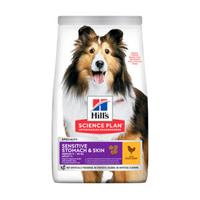 Hill's Adult Sensitive Stomach & Skin Medium Hundefutter 14 kg