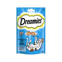 Dreamies Klassiker | Katzensnacks Katzenleckerli Leckerli mit Thunfisch 180g