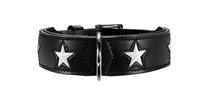 hunter Hondenhalsband Magic Star Zwart