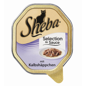 Sheba Selection in Sauce 85 Gramm Schale Katzennassfutter