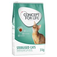 Concept for Life 12x85g Sterlised Cats - in Saus (natvoer)  Kattenvoer