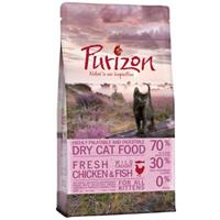 Purizon Kitten Kip & Vis - Dubbelpak: 2 x 6,5 kg