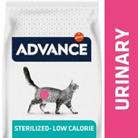 ADVANCE Affinity Veterinary Diets Urinary Sterilized Low Calorie - Kroketten für sterilisierte Katzen mit Blasenproblemen, 7,5 kg*1