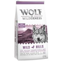 2x12kg Wild Hills met Eend Wolf of Wilderness Hondenvoer