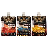 3x90g Kitty's Cream (3 soorten) Porta 21 Kattensnacks