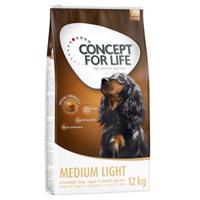 Concept for Life Medium Light Hondenvoer - Dubbelpak 2 x 12 kg