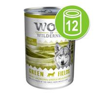 Wolf of Wilderness Hondenvoer 6 x 400 g - Green Fields - Lam