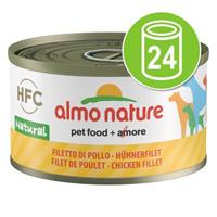 Almo Nature Classic 24 x 95 g   Kipfilet Voordeelpak:  Hondenvoer