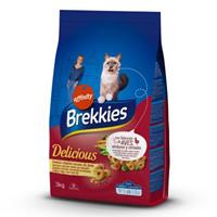 Affinity Brekkies Brekkies Delicious Kip, Kalkoen & Kwartel - Voordeelpakket: 3 x 3 kg