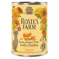 24x400g Adult Lam & Kip Rosie's Farm Hondenvoer nat