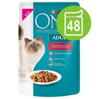 26x85g Zalm/Wortel Purina ONE Kattenvoer