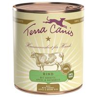 Terra Canis 6 x 800 g  - Rund met Groenten, Appel & Zilvervliesrijst
