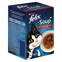 Felix Soup 6 x 48 g - Smaakvariaties uit het water