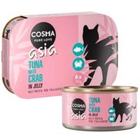 Cosma Thai / Asia in Gelei Kattenvoer 6 x 170 g Mixpakket