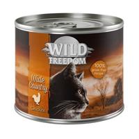 Wild Freedom 24x200g Adult - Wide Country - Pure Kip  Kattenvoer