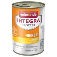 Animonda Integra 6 x 400 g  Protect Nieren Blik Hondenvoer - Kip