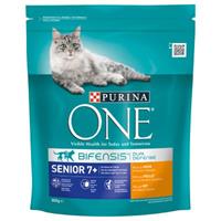 Purina One Senior 7+ Kattenvoer - Voordeelpakket: 3 x 800 g