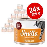 Smilla Adult Vis - Bestel ook natvoer: 6 x 200 g Smilla Gevogeltepannetje met Vis