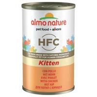 Almo Nature HFC 12 x 140 g Almo Nature Classic - Classic Kip & Pompoen Kattenvoer - Voordeelpakket