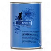 Catz finefood Blik Kattenvoer 6 x 400 g - Kip & Fazant