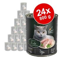 Leonardo Voordeelpakket  All Meat Blikjes Kattenvoer 24 x 800 g - Gevogelte puur