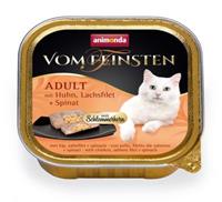 Animonda Vom Feinsten Adult met Smulvulling Kattenvoer 6 x 100 g - Kalkoen, Kippenborst & Kruiden