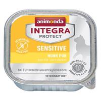 Animonda Integra Protect Adult Sensitive Schaaltje Kattenvoer 6 x 100 g - Kip Puur