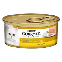 Gourmet 12 x 85 g  Koolvis & Wortel Gold Mousse Kattenvoer