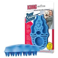 Kong Dog Massageborstel  Zoom Groom - Blauw