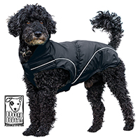 DogBite Regenjacke, Farbe: Schwarz