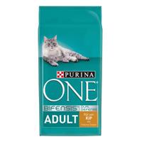 Purina One 10% Korting!  Droogvoer - Adult Kip & Volkorengranen - 9,75 kg