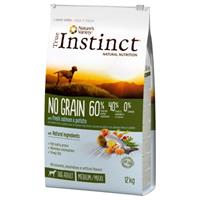 True Instinct Dog No Grain Medium-Maxi Zalm - 12 kg